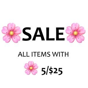 🌸SALE🌸 ALL ITEMS WITH  🌸 5/$25